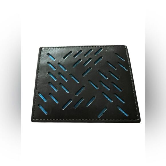 BOTTEGA VENETA Perforated Calf Leather Card Case - Picture 2 of 9